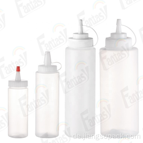 Ketchup Flasche Kunststoffsauce Dispense Squeeze-Flasche